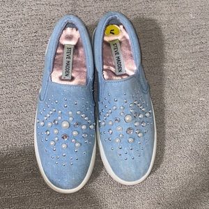 Steve Madden Girls Denin Sneakers